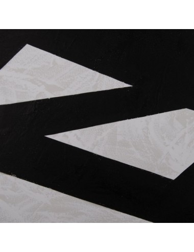 Pintura Abstracto en Blanco y Negro sobre Lienzo