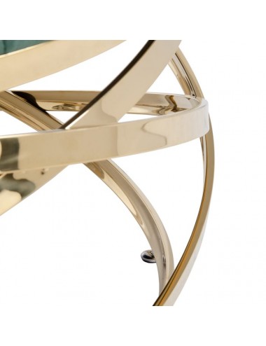 Mesa de Centro Capitoné color Gris, detalle Soporte inferior 1