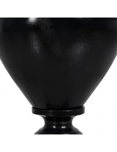 Lámpara de Mesa con Base de Aluminio Negro, imagen 4