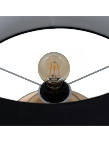 Lámpara de Mesa con Base de Aluminio Dorado, imagen 5