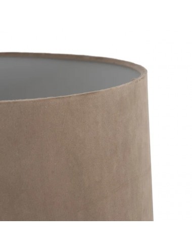 LÁMPARA DE MESA EN CRISTAL Y METAL 43 X 43 X 66 CM