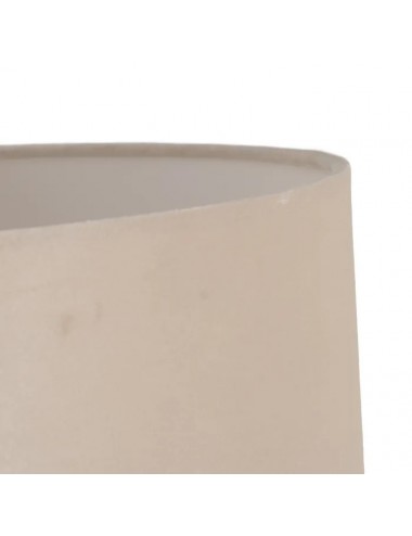 LÁMPARA DE MESA EN CRISTAL Y METAL  39 X 39 X 89 CM